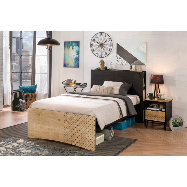 New York twijfelaar tienerbed tienerkamer 200 x 120 cm New York twijfelaar tienerbed tienerkamer 200 x 120 cm