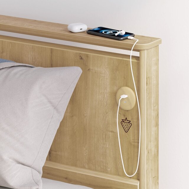 Stockholm boxspring tienerbed opbergbed tienerkamer 200 x 100