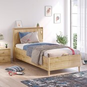Stockholm boxspring tienerbed opbergbed tienerkamer 200 x 100