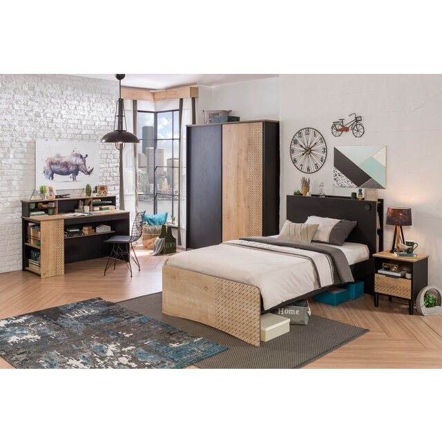 New York tienerbed tienerkamer 200 x 100 cm New York tienerbed tienerkamer 200 x 100 cm