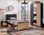New York tienerbed tienerkamer 200 x 100 cm New York tienerbed tienerkamer 200 x 100 cm