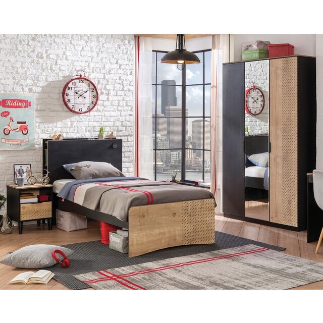 New York tienerbed tienerkamer 200 x 100 cm New York tienerbed tienerkamer 200 x 100 cm