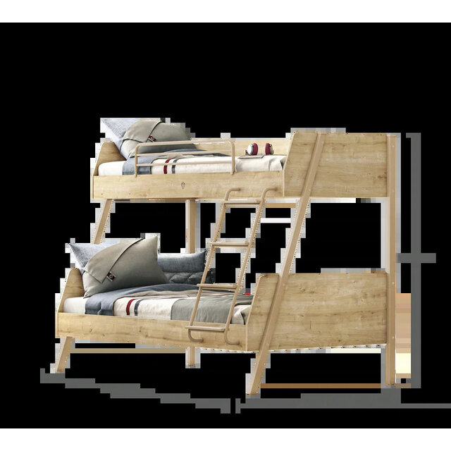 Stockholm stapelbed tienerkamer 200x90 - 200x120 cm