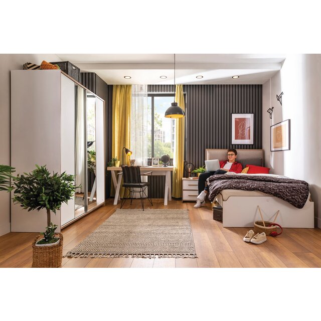 Cilek Modera twijfelaar wit 200 x 120 cm