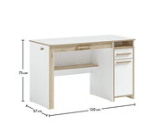 Cilek Modera bureau wit compleet tienerkamer