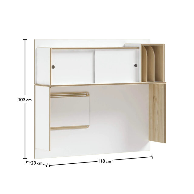 Cilek Modera bureau wit compleet tienerkamer