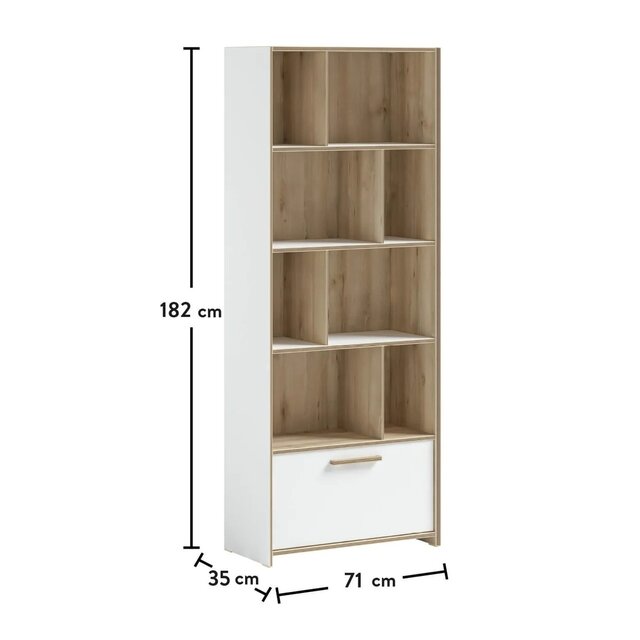 Cilek Modera boekenkast tienerkamer wit Cilek Modera boekenkast tienerkamer wit