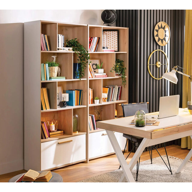 Cilek Modera boekenkast tienerkamer wit Cilek Modera boekenkast tienerkamer wit