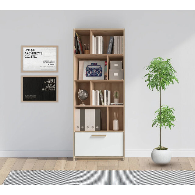 Cilek Modera boekenkast tienerkamer wit Cilek Modera boekenkast tienerkamer wit