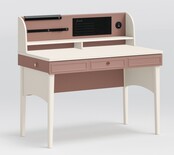 Elegance kinderbureau roze met lage opzet en usb