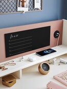 Elegance kinderbureau roze met lage opzet en usb