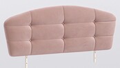 Elegance roze kinderkamer bed 120 x 200 cm gestoffeerd hoofdbord Elegance roze kinderkamer bed 120 x 200 cm gestoffeerd hoofdbord
