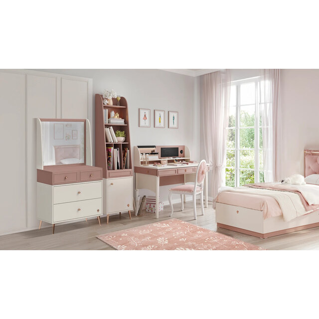 Cilek Elegance boekenkast roze kinderkamer