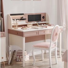Elegance kinderbureau roze met lage opzet en usb