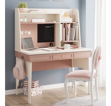 Cilek Elegance kinderbureau groot roze kinderkamer compleet