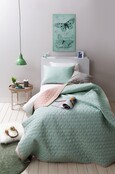 Ducy bedsprei + kussensloop