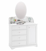 Rustic commode ladekast wit compleet meisjeskamer Rustic commode ladekast wit compleet meisjeskamer