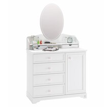 Rustic commode ladekast wit compleet meisjeskamer