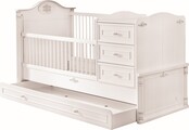 Romantic babybed ledikant meegroeibed | 4 in 1 Romantic babybed ledikant meegroeibed | 4 in 1