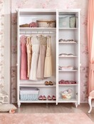 Romance 3-deurs kledingkast meisjeskamer