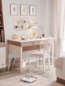 Elegance bureau roze kinderkamer zonder opzetstuk Elegance bureau roze kinderkamer zonder opzetstuk