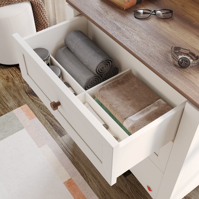 Cilek Lapel crème wit ladekast kinderkamer