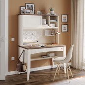 Cilek Lapel crème wit kinderbureau compleet