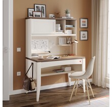 Cilek Lapel crème wit kinderbureau compleet