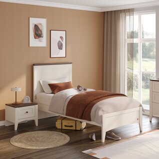 Lapel kinderbed creme wit 100 x 200 cm