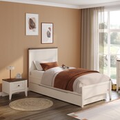 Lapel kinderbed  crene wit 100 x 200 cm