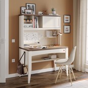 Cilek Lapel crème wit kinderbureau compleet