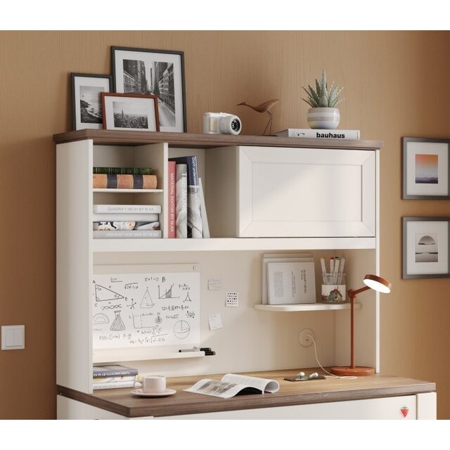 Cilek Lapel crème wit kinderbureau compleet