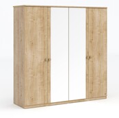 Stockholm 4 deurs kledingkast kinderkamer Stockholm 4 deurs kledingkast kinderkamer