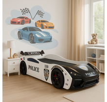 Politiebed Politie Autobed met licht