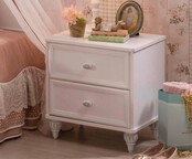 Romance nachtkastje meisjeskamer