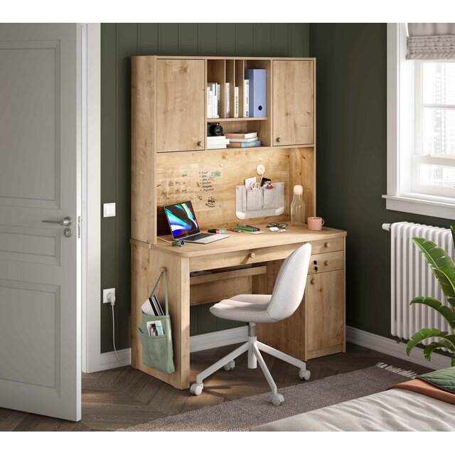 Stockholm kinderkamer stijlvol bureau