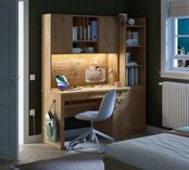 Stockholm kinderkamer stijlvol bureau