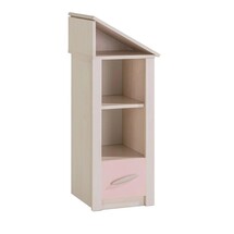 Cento pink boekenkast klein kinderkamer