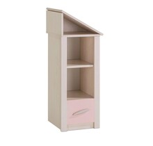 Cento pink boekenkast klein kinderkamer