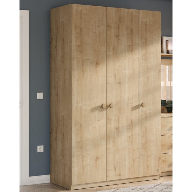 Stockholm 3 deurs kledingkast kinderkamer