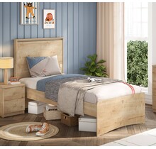 Stockholm kinderbed kinderkamer 200 x 100 cm