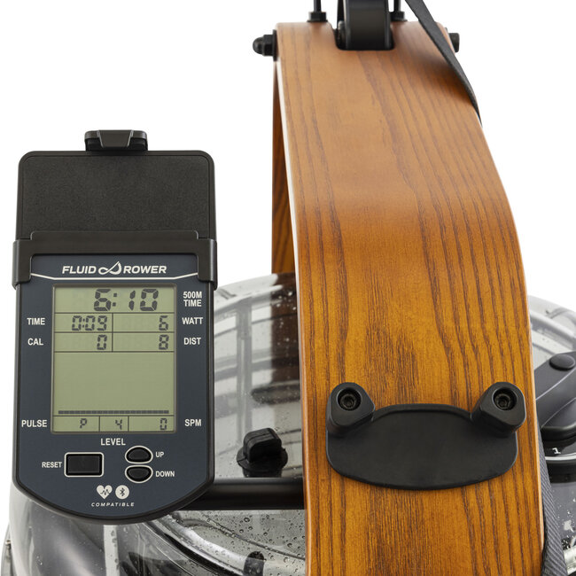 Fluid Rower Telefoonhouder - Zwart - V & XL models