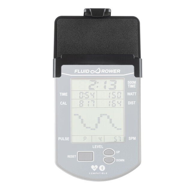 Fluid Rower Telefonhalterung - Schwarz - Handyhalter