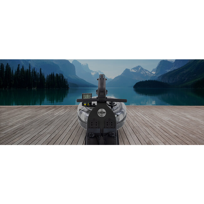 Fluid Rower Neon Plus Black