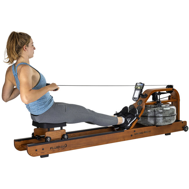 Fluid Rower Viking Pro V met smartphone houder