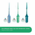 GUM GUM Soft-Picks Comfort Flex Cool Mint Medium - 40 stuks