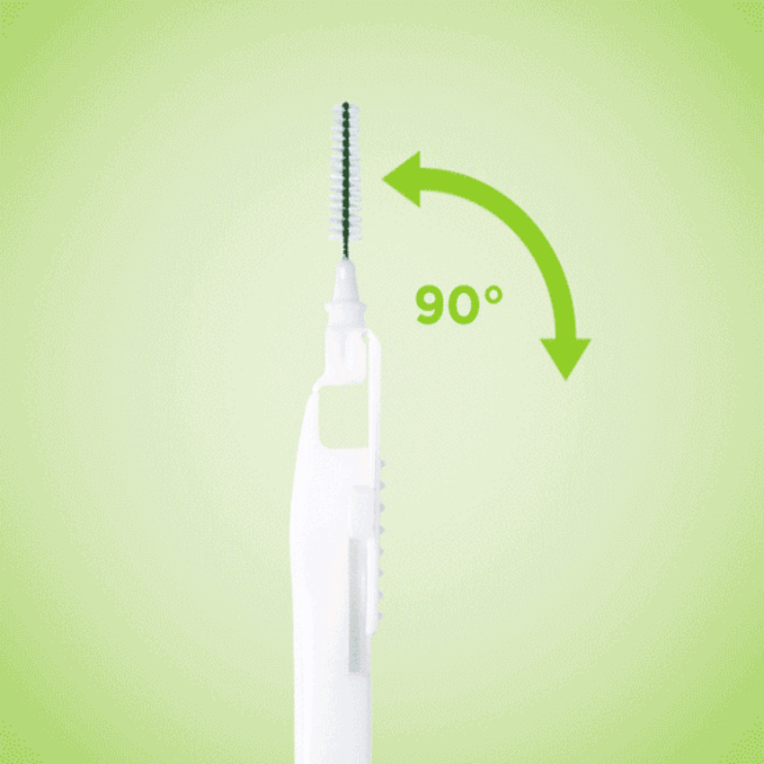 GUM GUM Bi-Direction Interdentale Ragers 0.7 mm groen - 6 stuks
