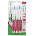 GUM GUM Bi-Direction Interdentale Ragers 1.2 mm roze - 6 stuks
