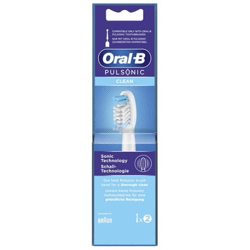 Oral-B Oral-B Pulsonic Clean SR32C-2 opzetborstels - 2 stuks