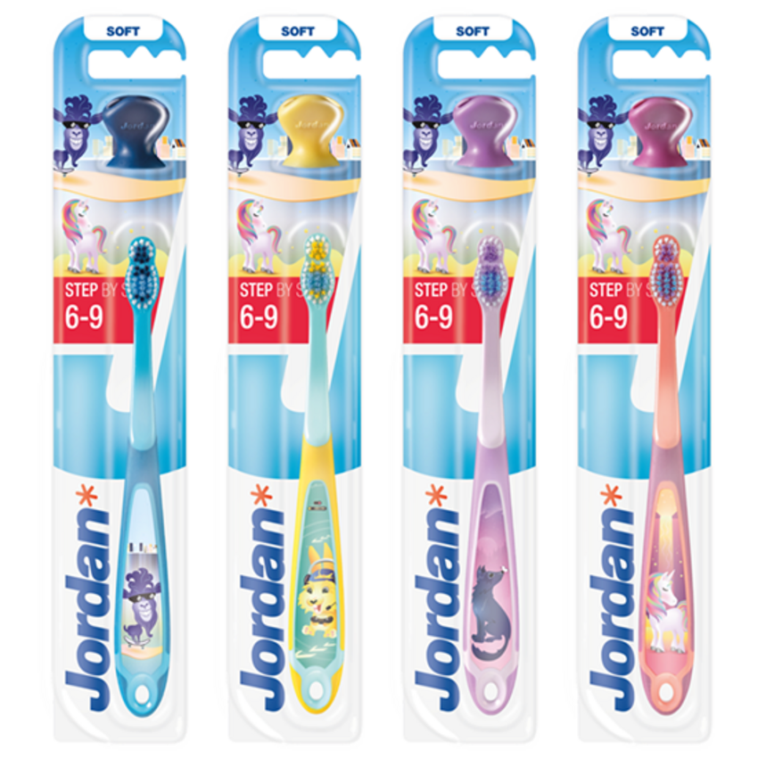 Jordan Jordan Kids Tandenborstel - Step by Step 6-9 jaar